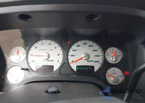 2005 Dodge Ram 1500 Srt-10 из США, поврежденный, VIN 3D7HA18H55G746212